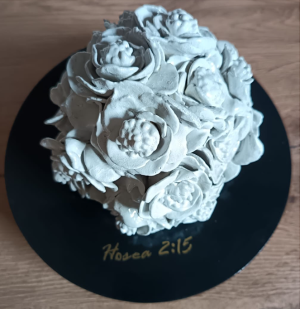 Flower Bouquet Sculpture (Classic)